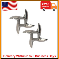 2 Pcs #12 Meat Grinder Blade