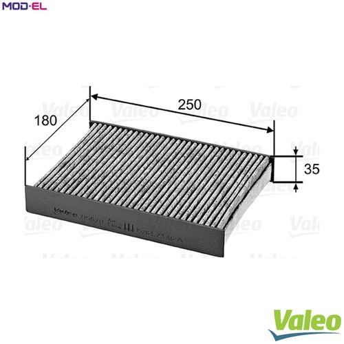 Filter cabin air 715820 for - air,