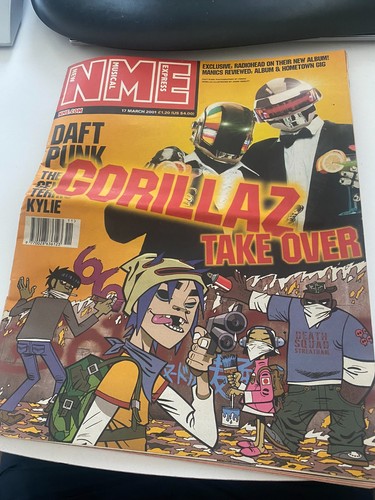 Nme march 2001 daft punk - 17,