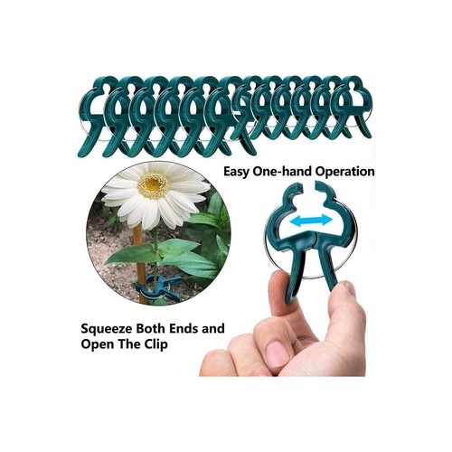 Plant spring clips garden - 10,