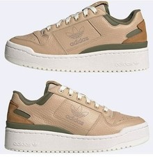 NEW - adidas Originals Womens Forum Bold Magic Beige Focus Olive - UK8 EU42