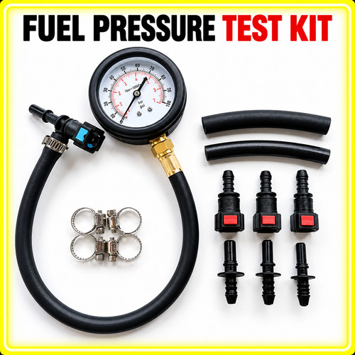 Fuel pressure tester kit - fuel,