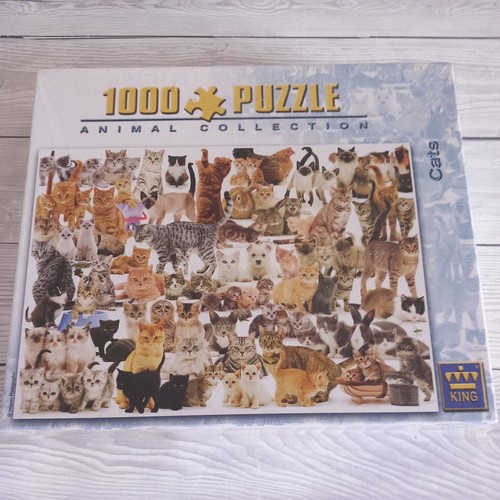 Cats jigsaw 1000 pcs animal - jigsaw,