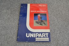 Unipart Catalogue For Shock Absorbers. 1992. MMM1152