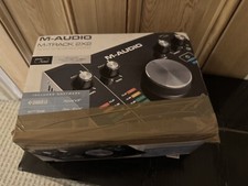 M Audio m-track 2x2 recording device