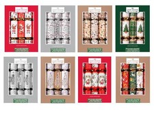 Luxury Christmas Crackers Harvey & Mason Box 10 Classic Traditional Recyclable