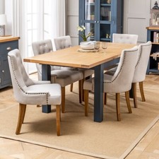 Dining Table Set Westbury Blue