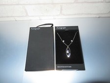 M&S Autograph Swarovski Elements Necklace & Earrings Gift Set - L@@K
