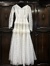 Genuine vintage wedding dress - vintage,