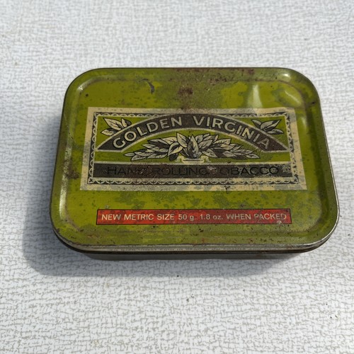 Old tobacco tin - tobacco,