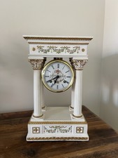 Rare Porcelain Franklin Mint Empress Josephine Clock