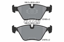 FRONT BRAKE PAD SET DISC BRAKE