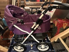 Children’s Purple Dolls Pram Pushchair Toy