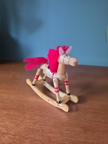Shudehill wooden rocking horse - shudehill,