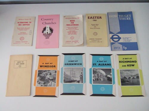 1960s 70s london transport - london,