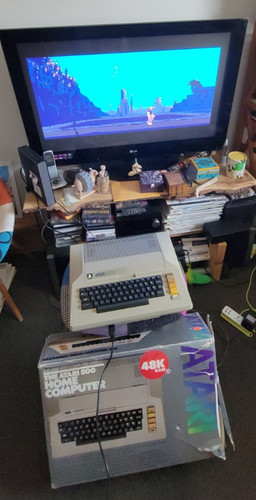Boxed atari pal 800 - boxed,