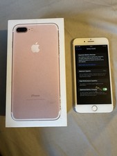 Apple iPhone 7 Plus 256GB Rose Gold Unlocked Good Condition With Box