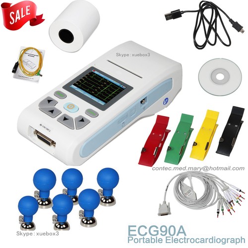 Handheld electrocardiograph - , 12