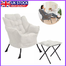 Comfy Armchair with Footstool