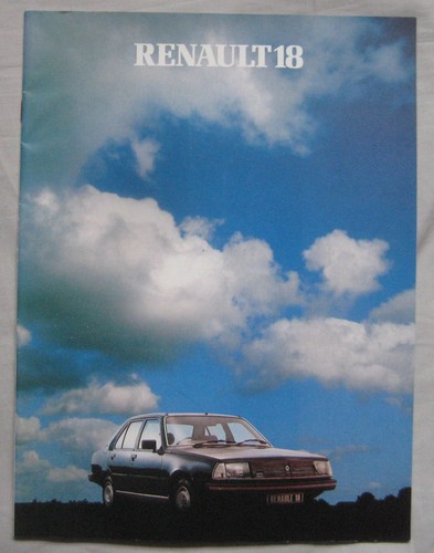1981 renault brochure - 1981,