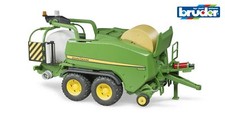 John Deere C441R Round Baler with Wrapper- Bruder 02032 Scale 1:16 NEW RELEASE