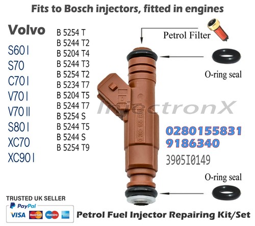 Fuel injector service kit - service,