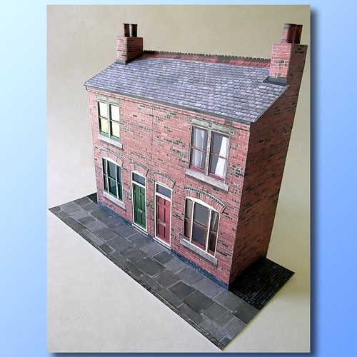 7mm scale victorian terraced - scale,