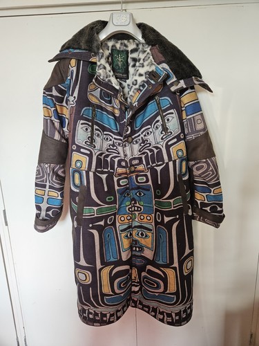 Yacxilan artwear long trench - long,
