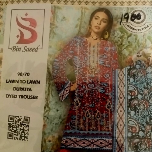 Prints stitched lawn - prints,