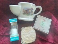 wade shaving mug,soap & brush