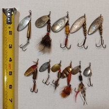 11 Used Aged Vintage Trout