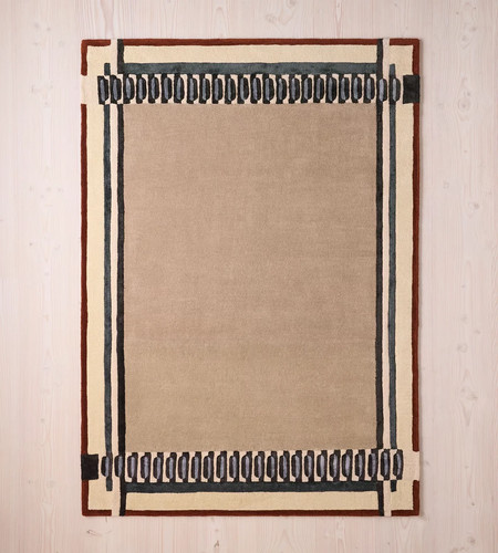Hand tufted rug 100 - hand,
