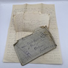 WW1 1918 Handwritten Letter