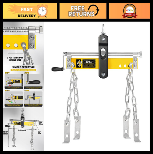 1500lbs engine hoist shop - engine,