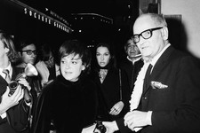 Regine at the premiere of the film Rosemary's Baby Paris November - Old Photo
