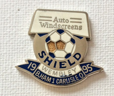 Birmingham City F.C. Auto Winscreens Shield Winners 1995 Badge