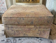 Vintage Floral Footstool