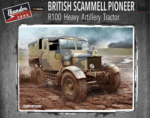 Thunder model scammell - thunder, 1/35
