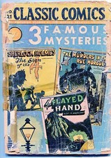 Classic Comics, 3 Famous