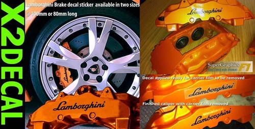 Brake caliper decal sticker - , to