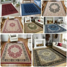 Luxury Non Slip Large Traditional Rugs Bedroom Living Room Rug Hallway Runner