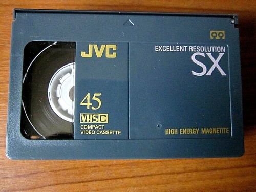 Jvc compact vhs - jvc, sx