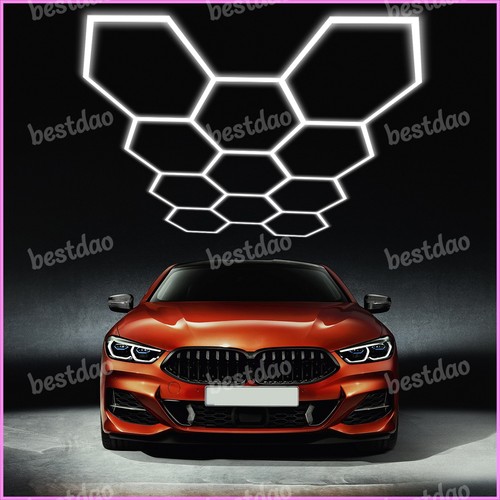 Hex garage lights hexagon - 11,