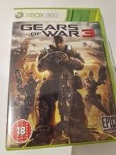 Gears of War 3 Xbox 360 With Original Free Stickers