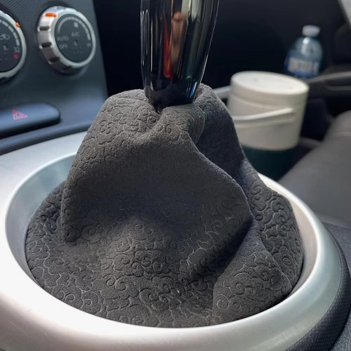 Custom alcantara gear shift - custom,