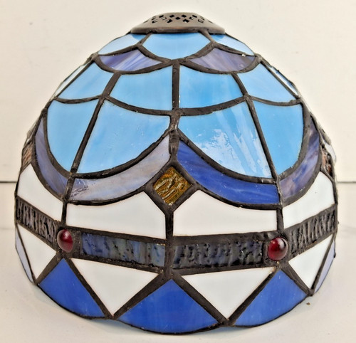 Blue tiffany style baroque - style,