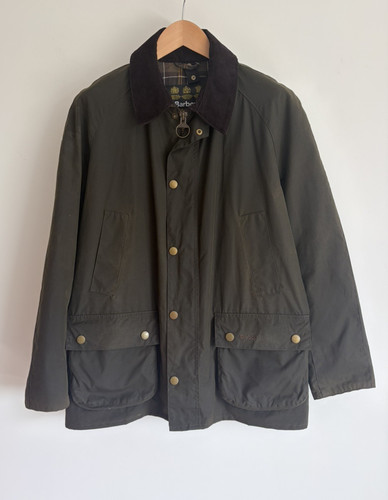 Barbour ashby wax jacket olive - ashby,