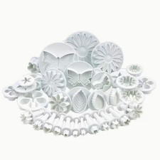 Fondant flower leaf butterfly - flower,