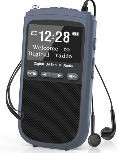 Mini portable dab radio - mini, dab+