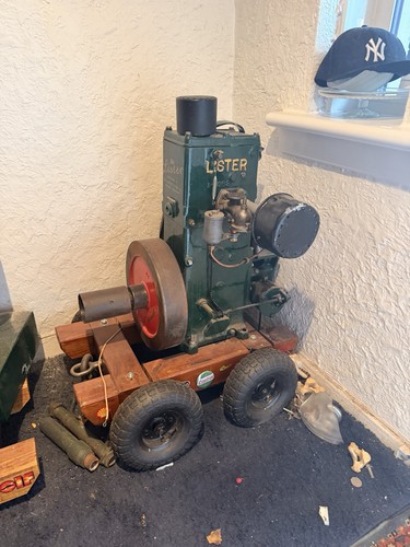 Lister stationary engine - lister, d